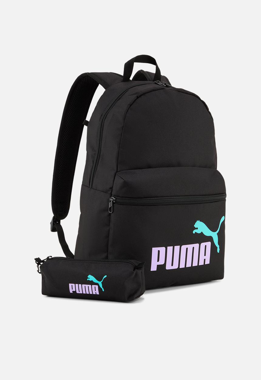 PUMA - Puma Phase Backpack Set - Puma Black-Light Lavender