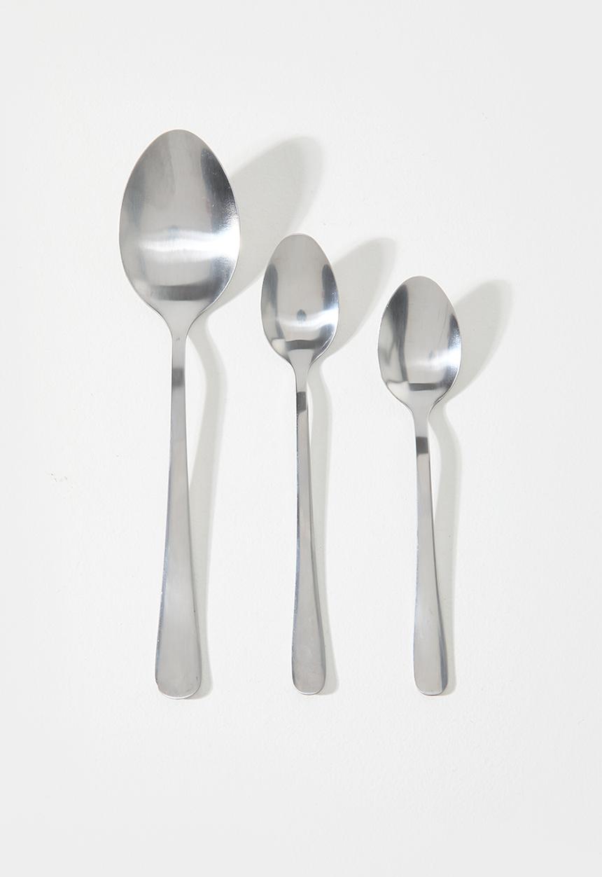 Excellent Houseware - Silver Mirror Polish Cutlery Set 72pcs - silver