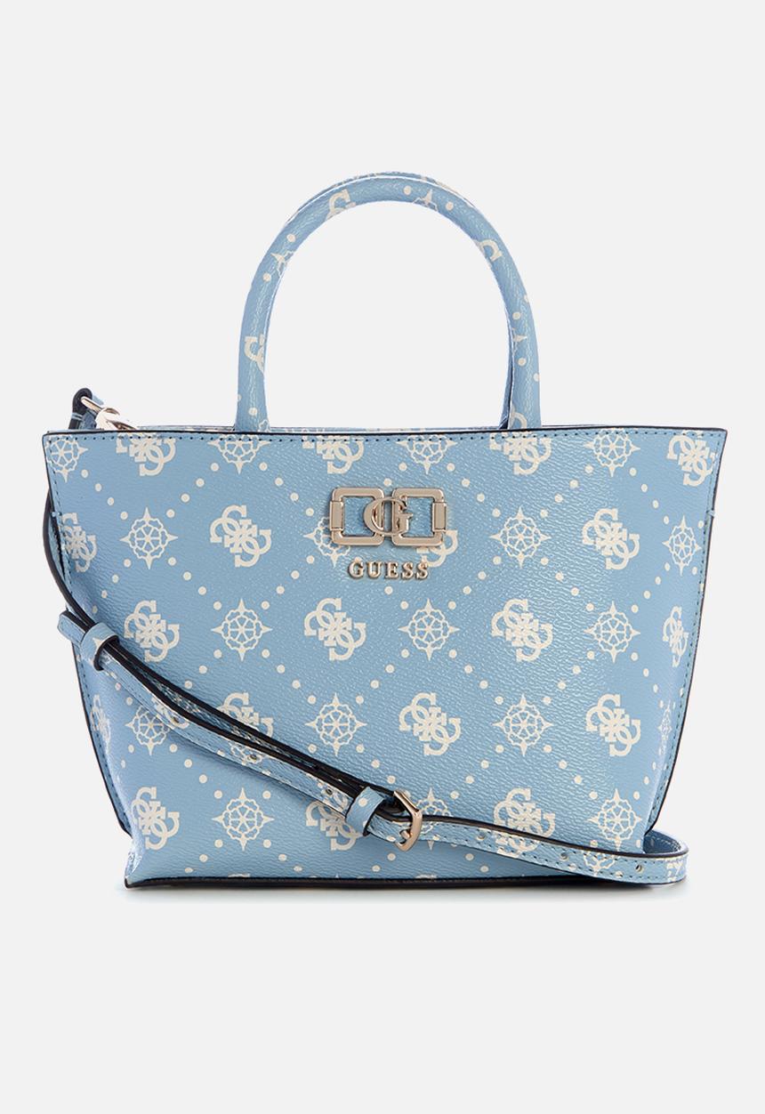 GUESS - Emelie Logo Mini Tote - Light Blue Logo