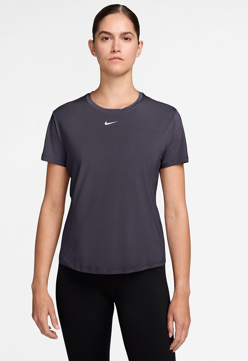 Nike - W Nk One Classic Dri-Fit Short-Sleeve Top - Gridiron/White