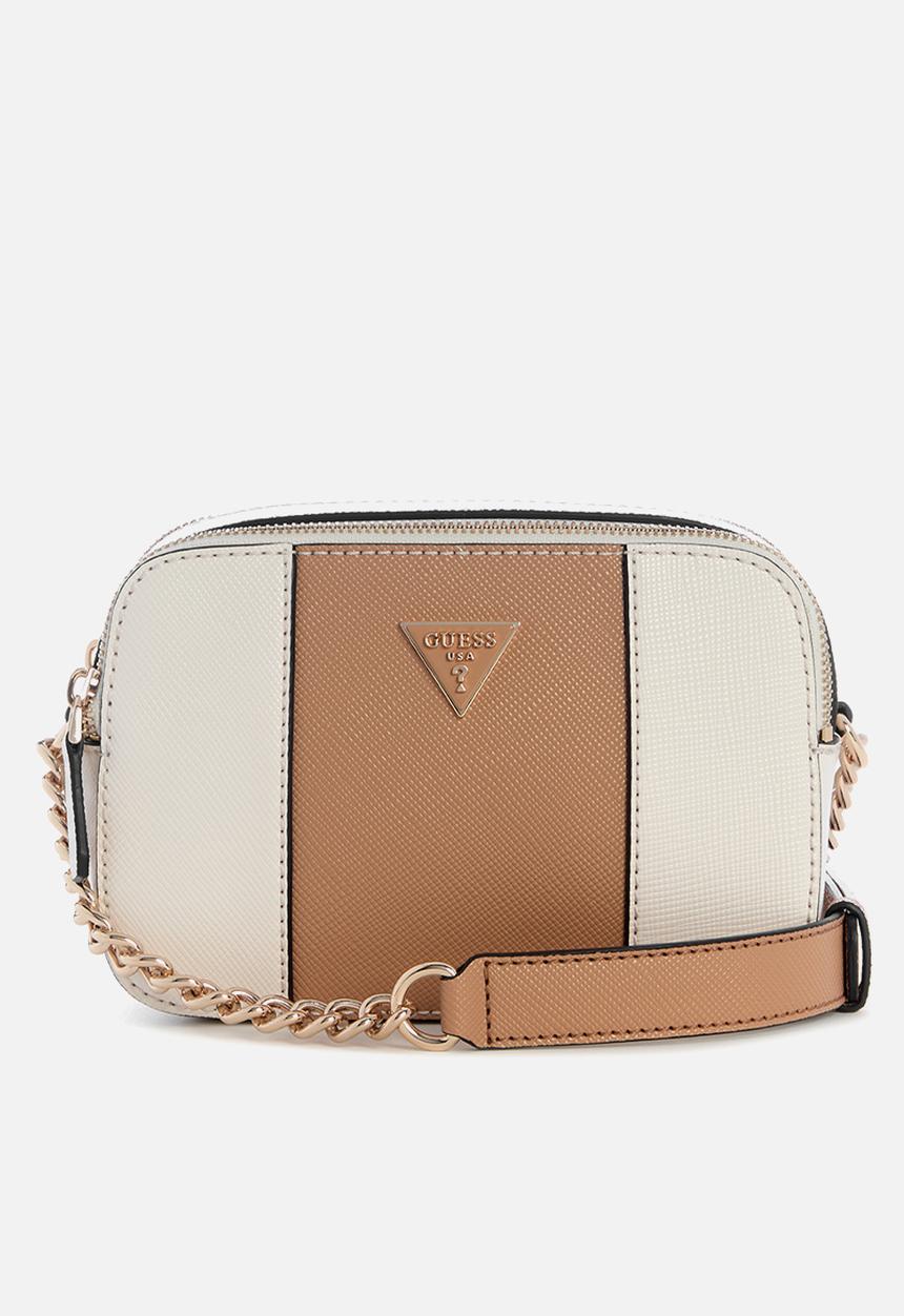 GUESS - Noelle ii Camera Crossbody - Off White/Beige
