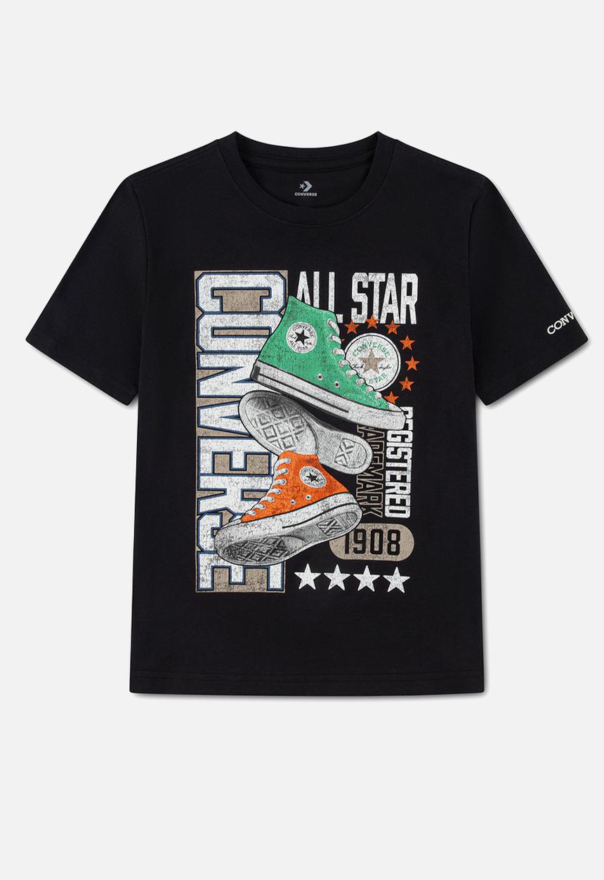 Converse - Cnvb Varcity Double Kicks Ss T - Black