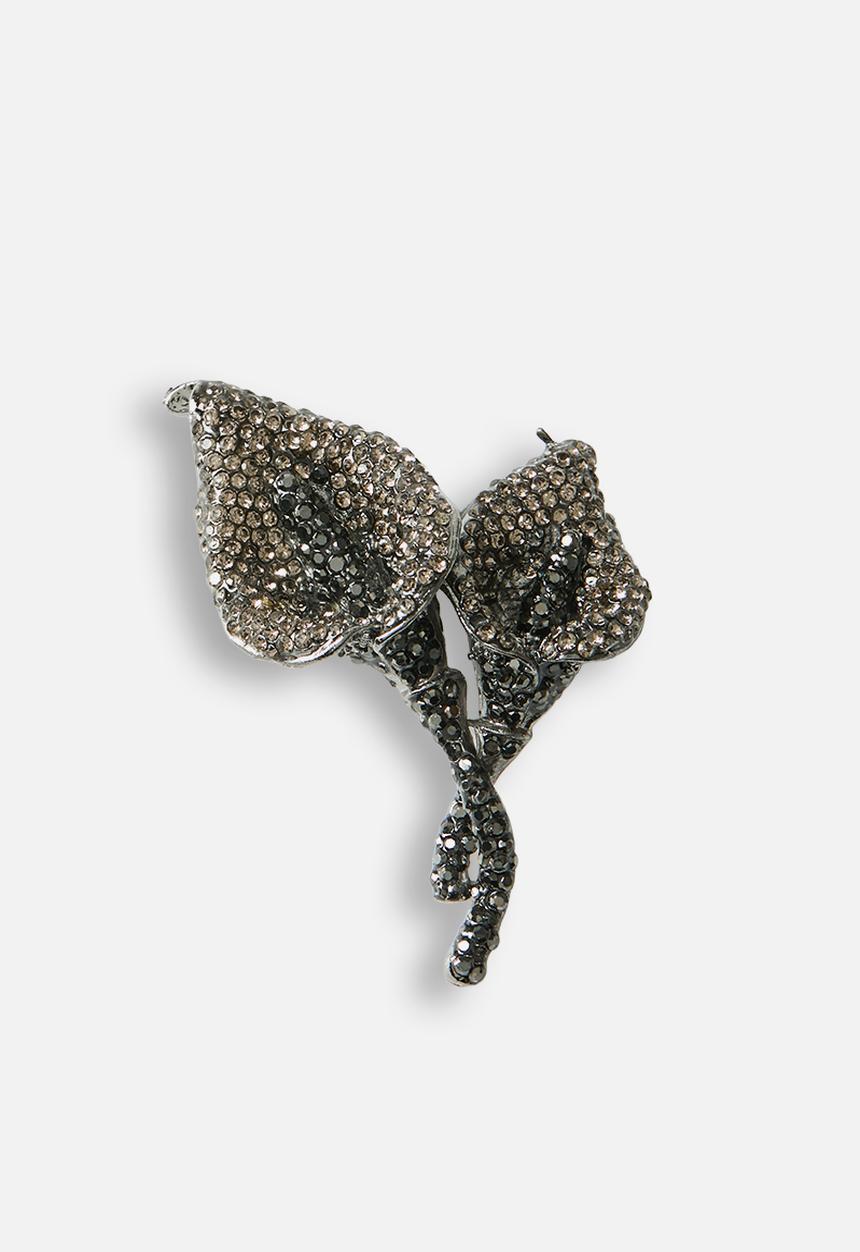 Tessa Design - Kael Lily Brooch - Silver