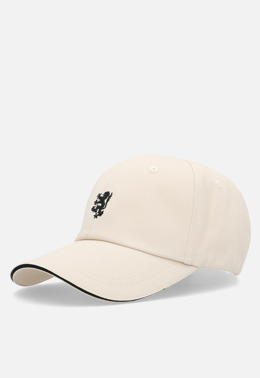 Pringle of Scotland - Pringle Tommy Sandwich Detail Cotton Peak Cap - Stone