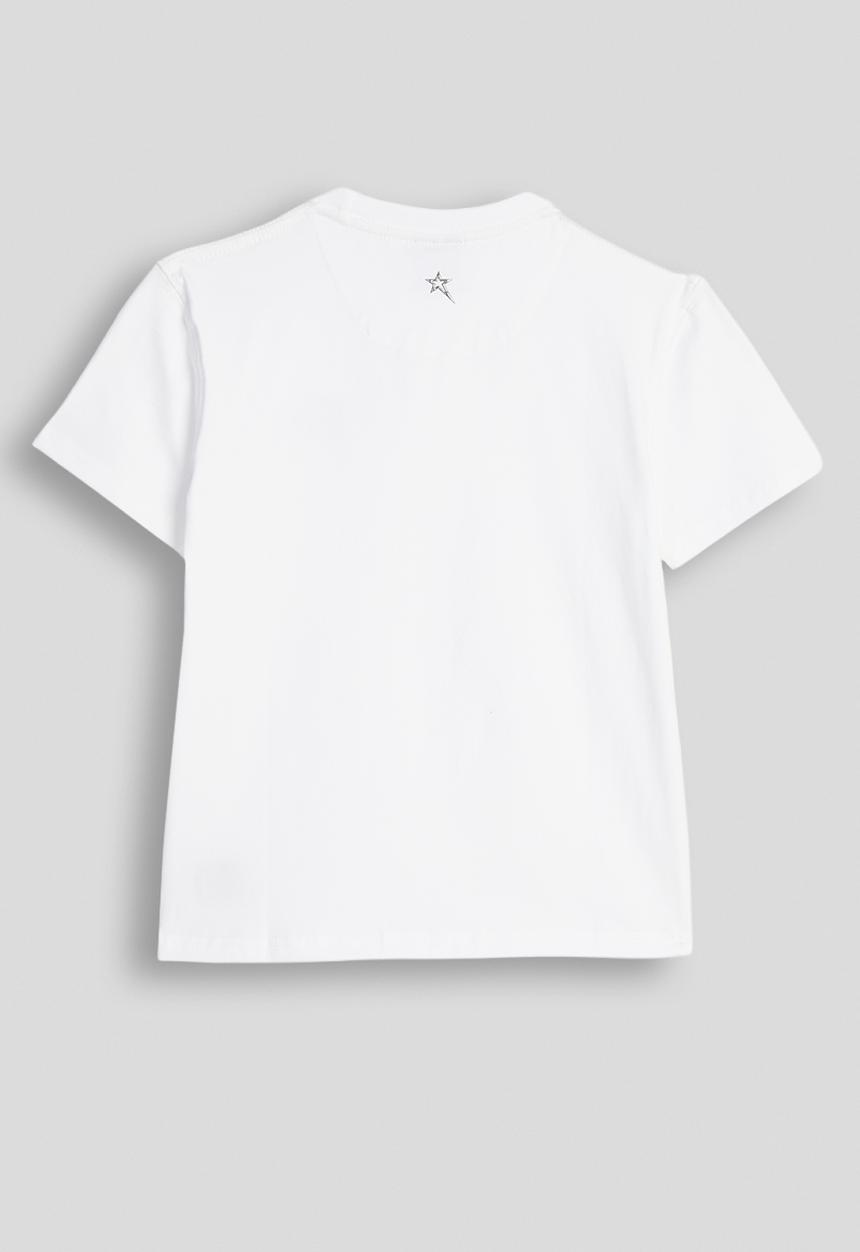 SOVIET - Boys S/Slv Crew Neck Box Tee - White
