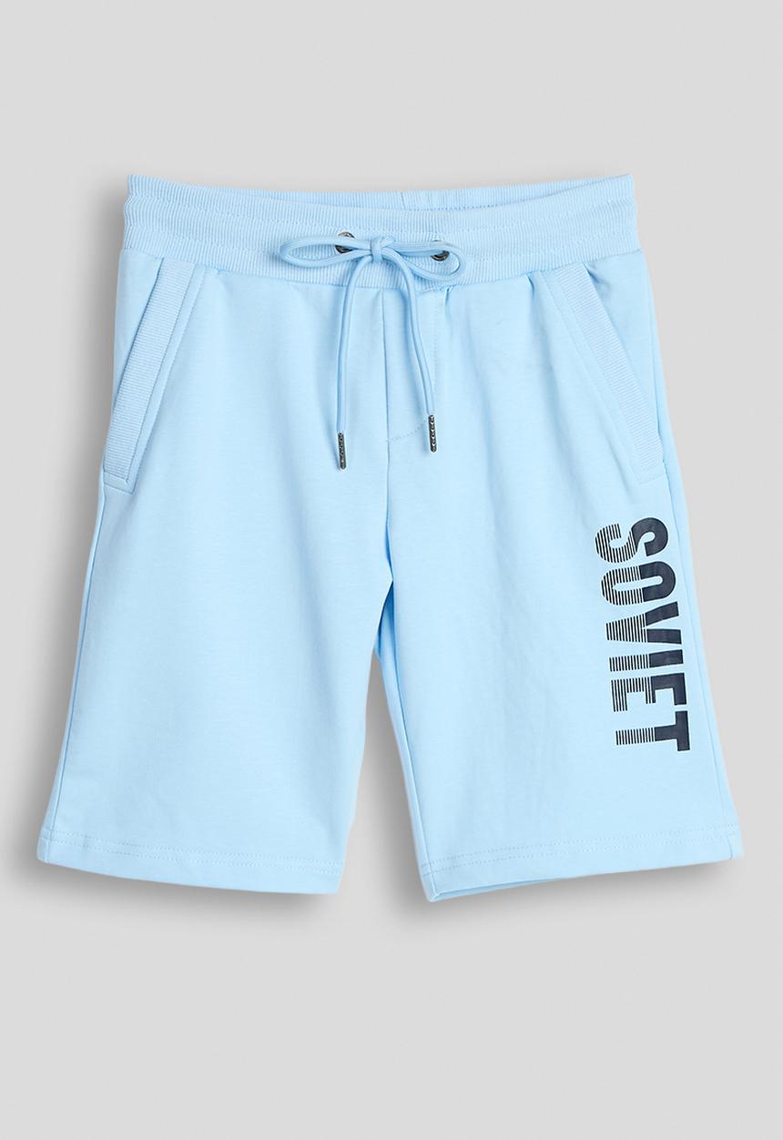 SOVIET - Boys Track Short - Baby Blue