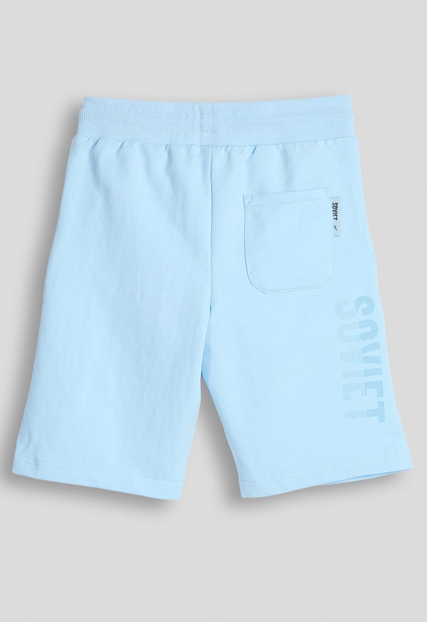 SOVIET - Boys Track Short - Baby Blue