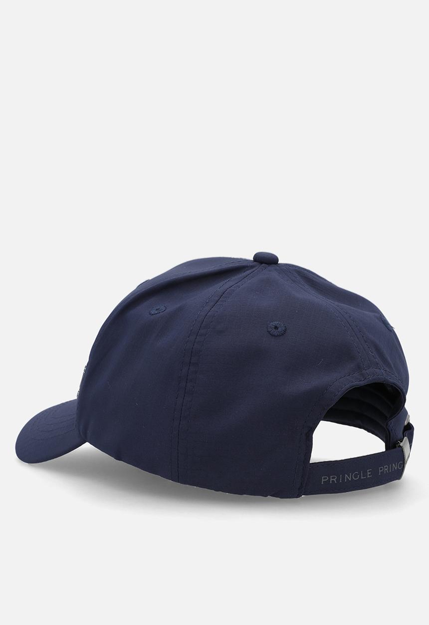 Pringle of Scotland - Pringle Ethan Lion Ingot Peak Cap - Navy