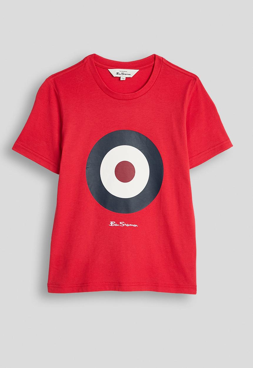 Ben Sherman - Target Tee Shirt - Red