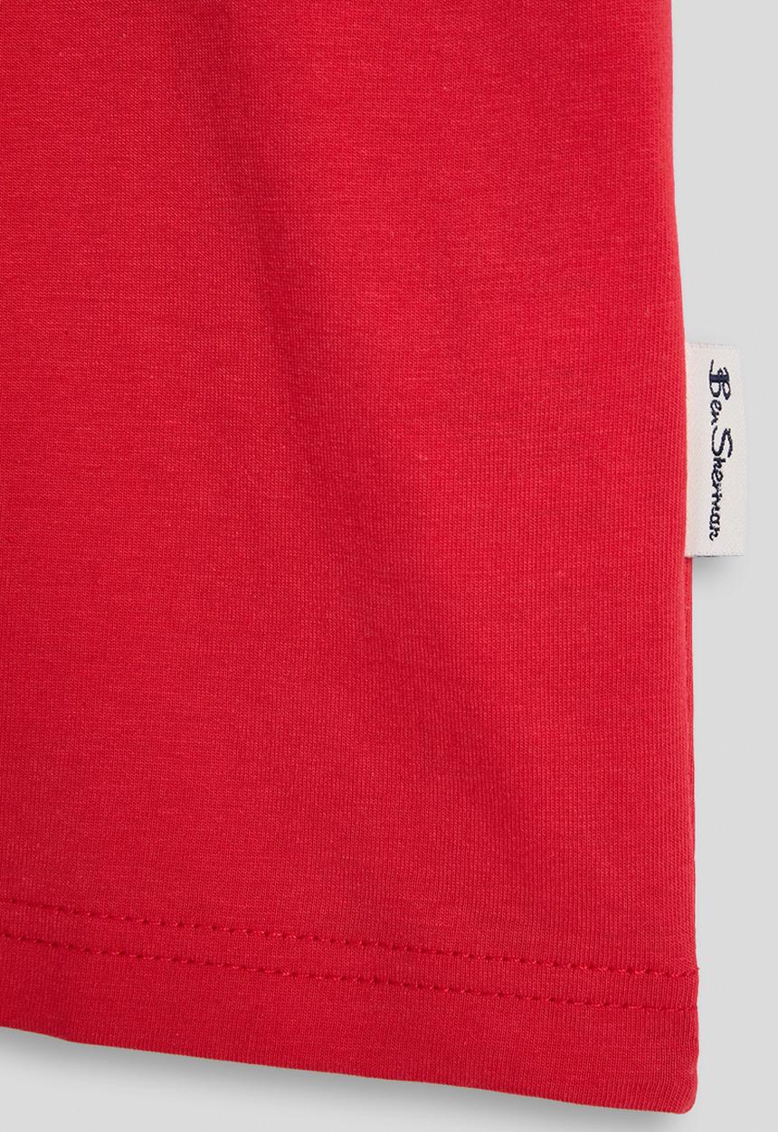 Ben Sherman - Target Tee Shirt - Red