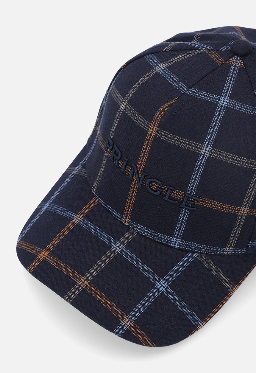 Pringle of Scotland - Pringle Henry Peak Cap - Navy
