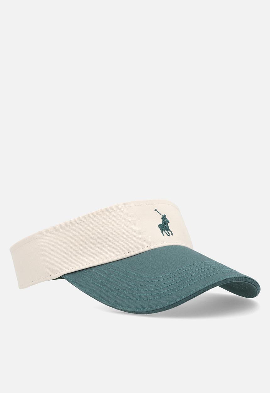 POLO - Cotton Elasticated Visor  - Green Abyss