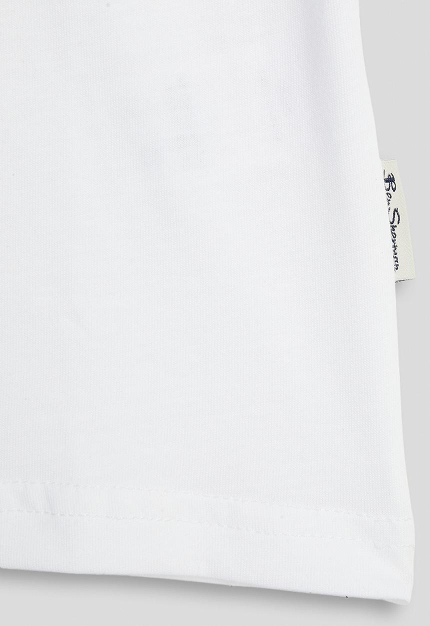 Ben Sherman - Brit Pop Tee Shirt - White