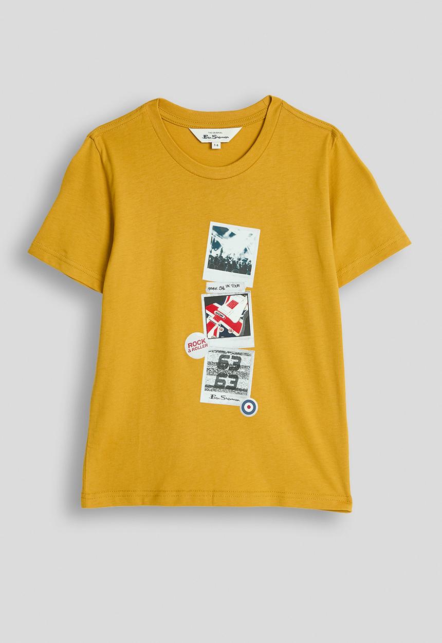 Ben Sherman - Brit Pop Tee Shirt - Dijon