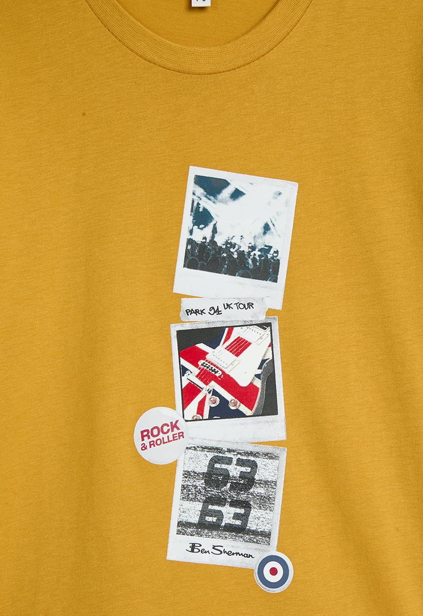 Ben Sherman - Brit Pop Tee Shirt - Dijon