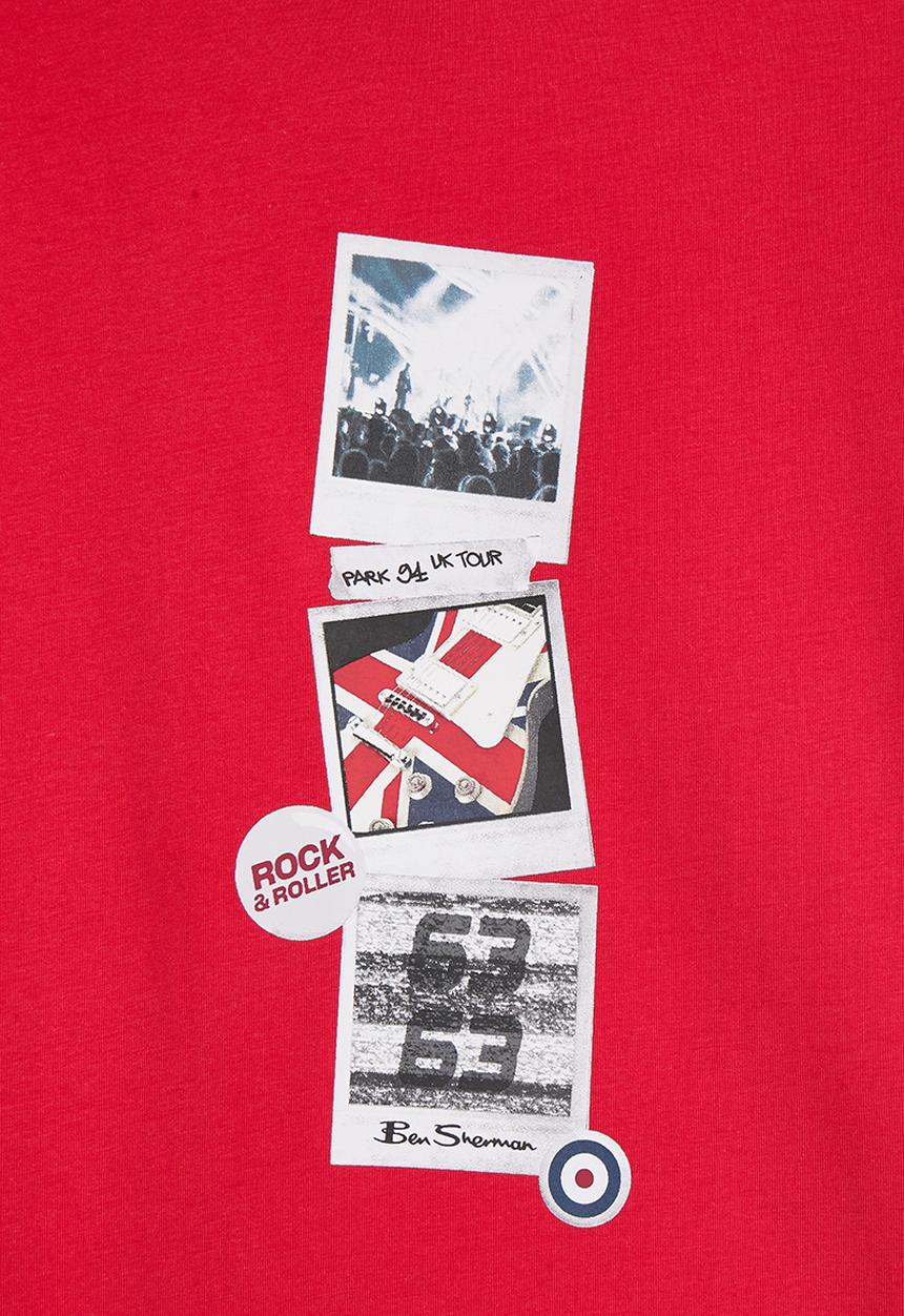 Ben Sherman - Brit Pop Tee Shirt - Red