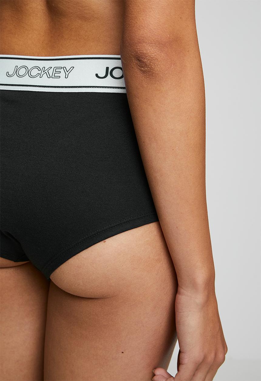 Jockey - Monochrome knicker - black