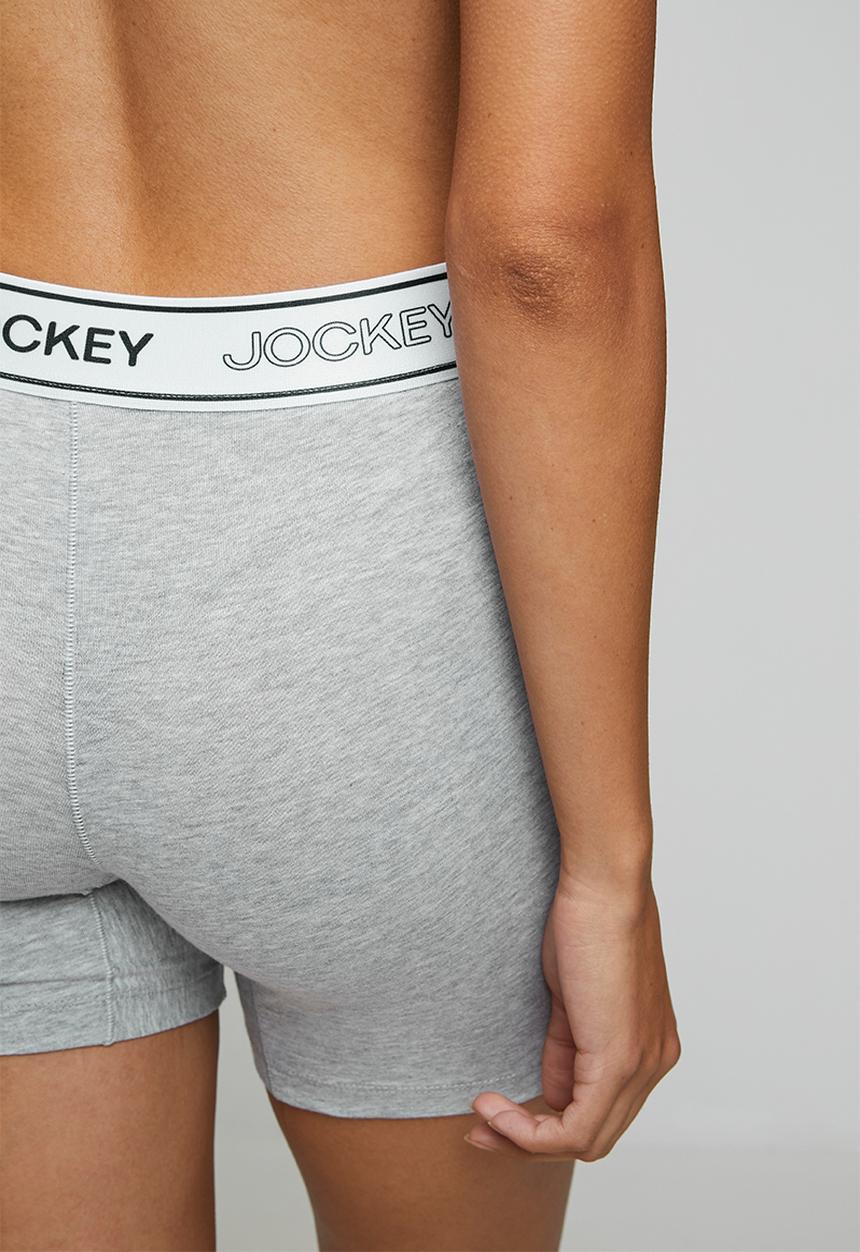 Jockey - Monochrome biker short - grey