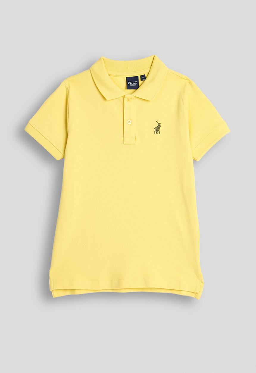 POLO - Boys Austin Ss Golfer - Yellow