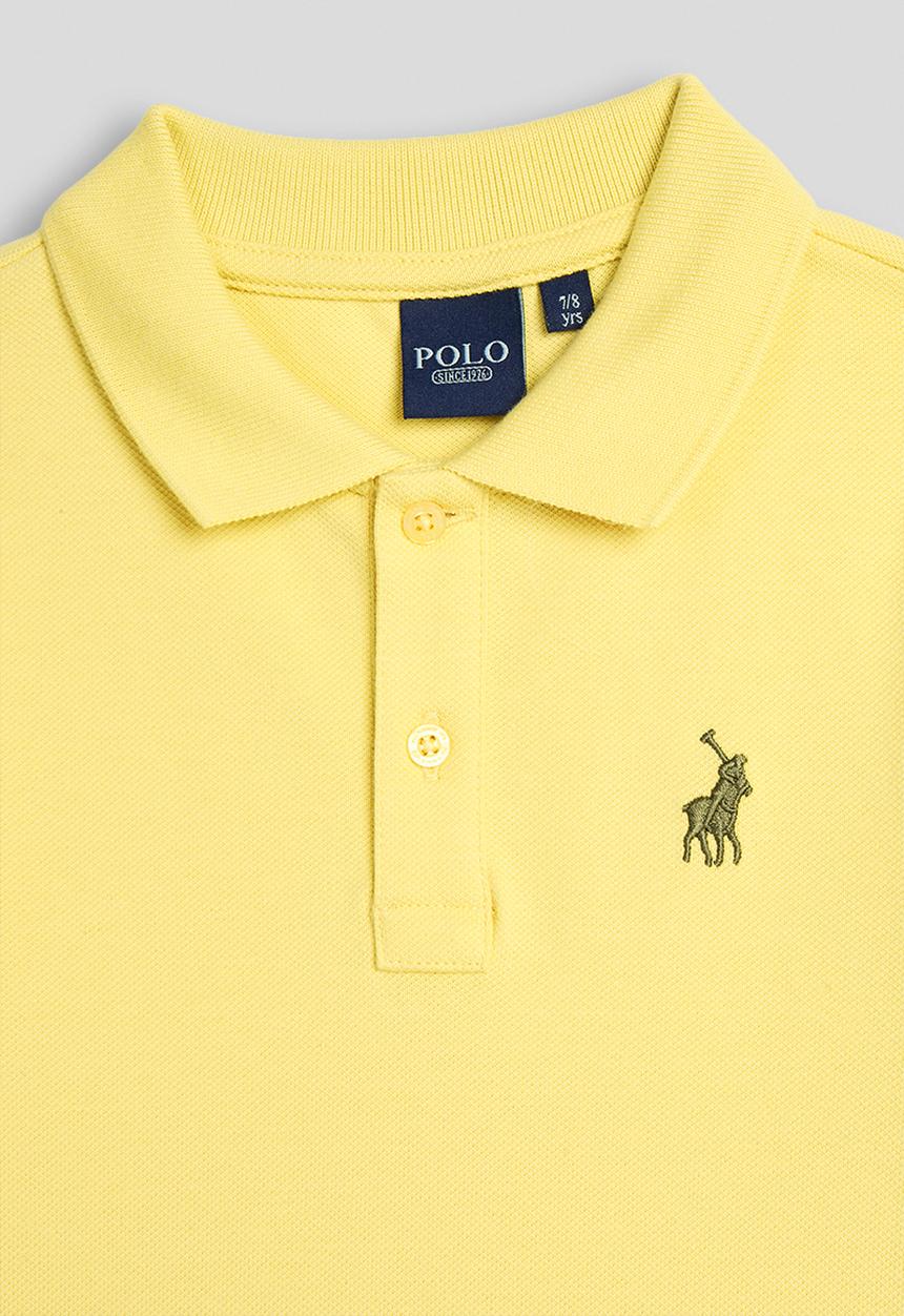 POLO - Boys Austin Ss Golfer - Yellow