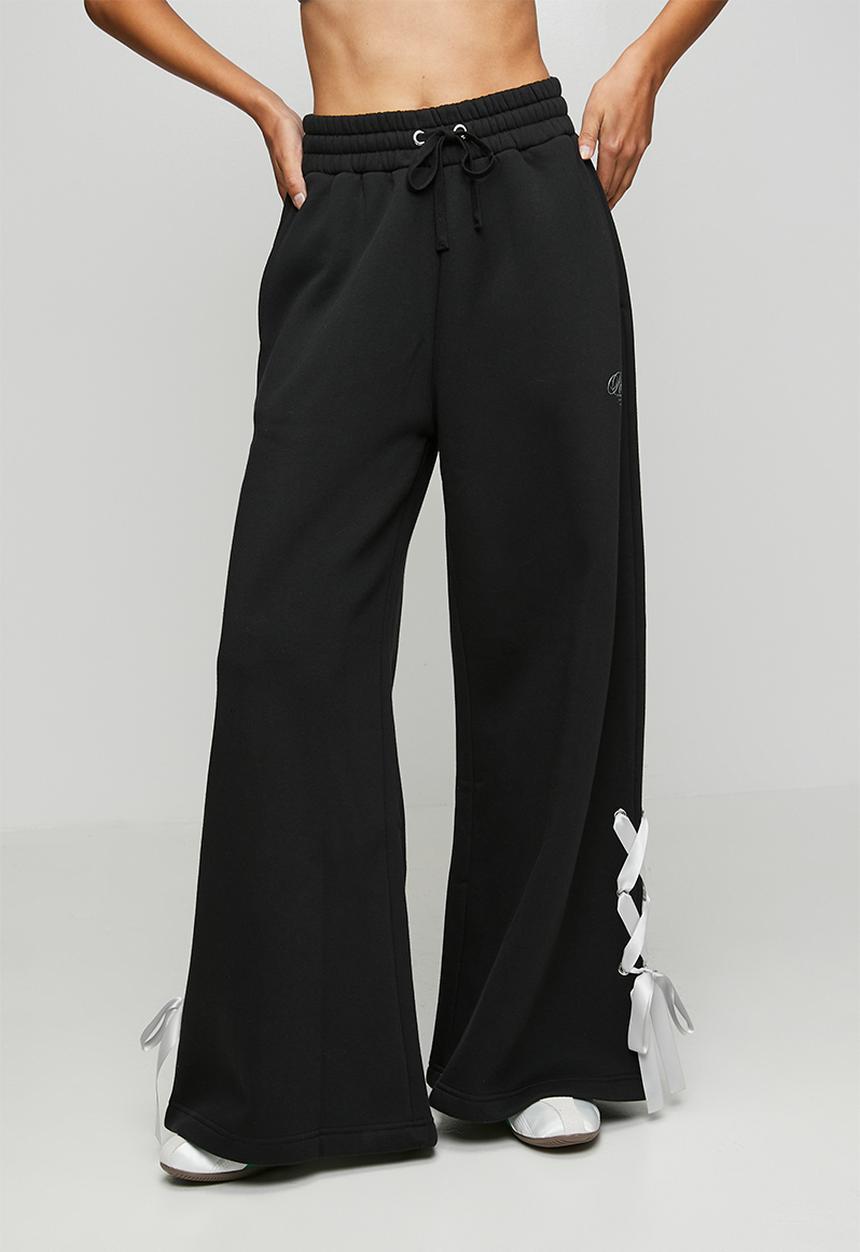 Reebok - Glitz Ribbon Jogger Pants - Black