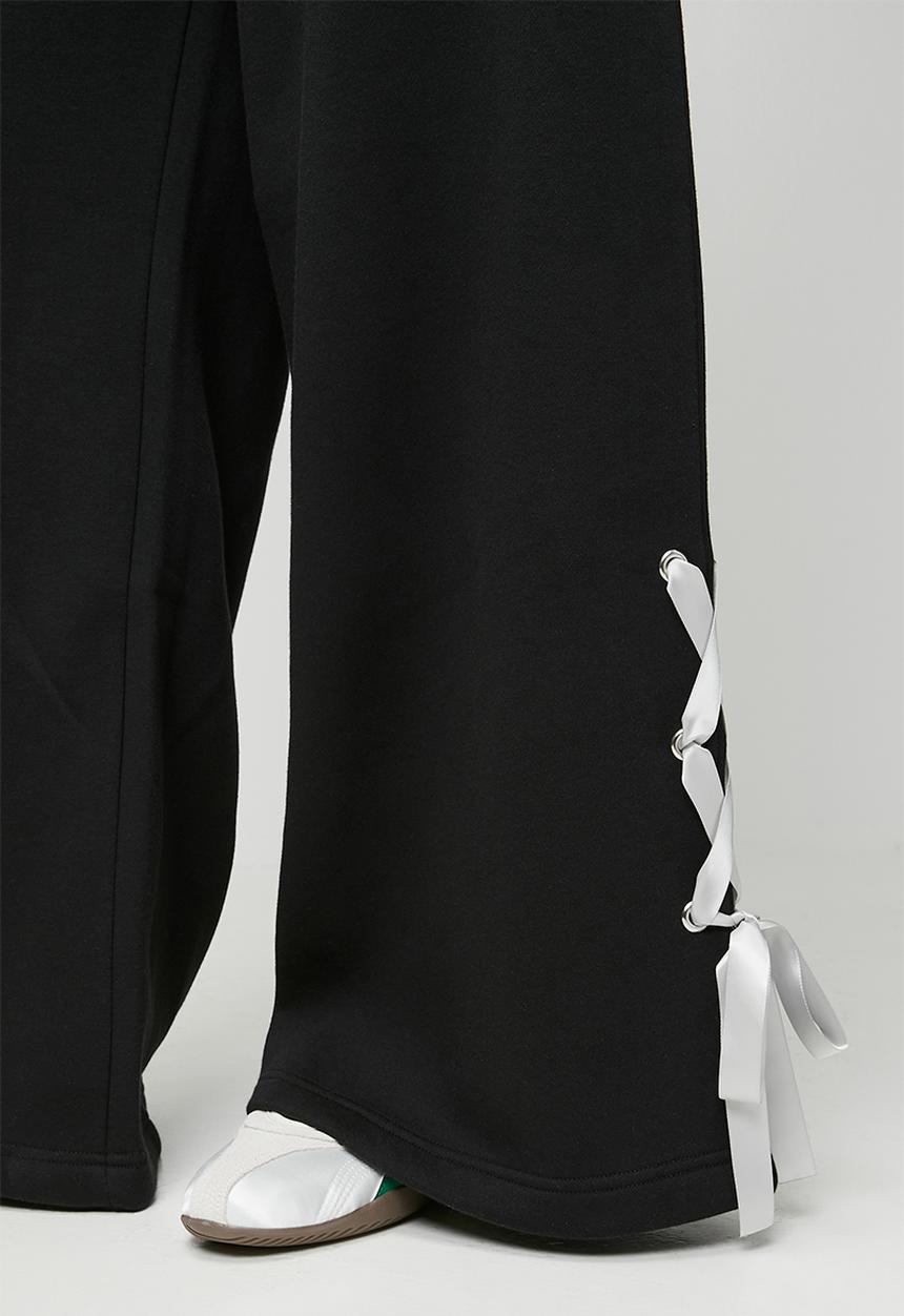 Reebok - Glitz Ribbon Jogger Pants - Black