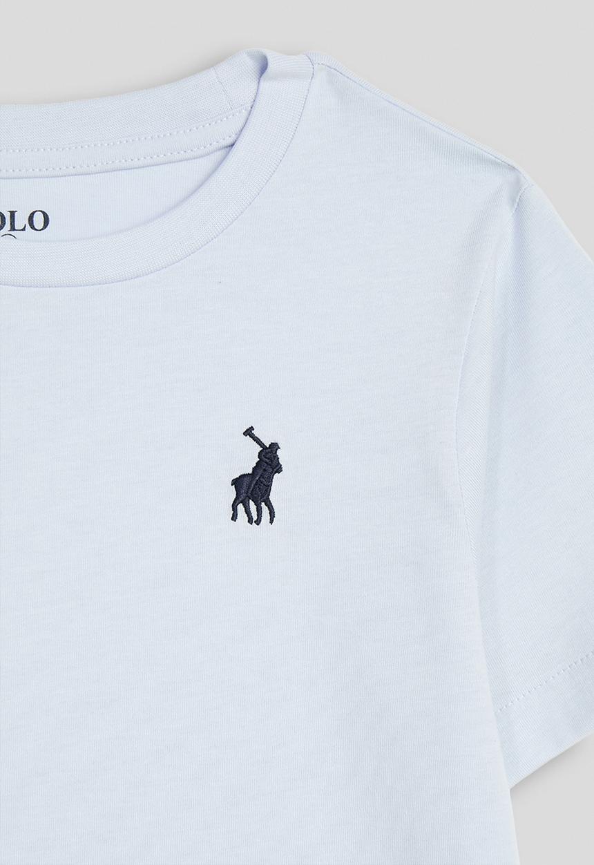 POLO - Boys Rick Ss Tee - Ice Blue