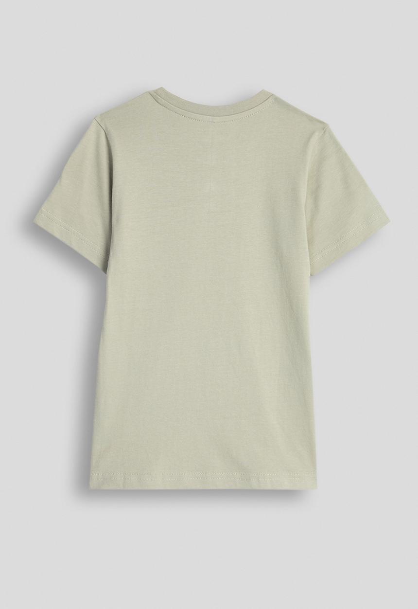 POLO - Boys Mpho Patched Pocket Ss Tee - Fog