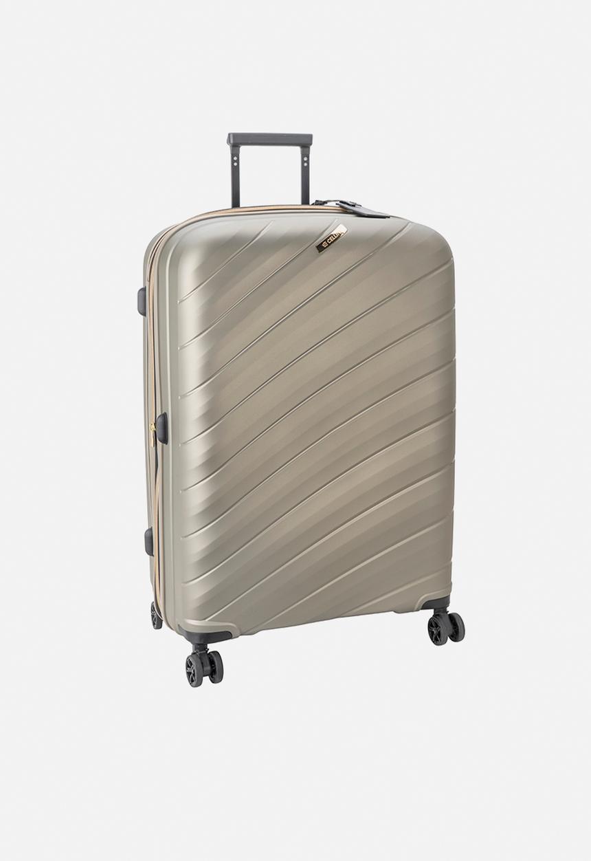 Cellini - Pulse Large Trolley Case - Gold