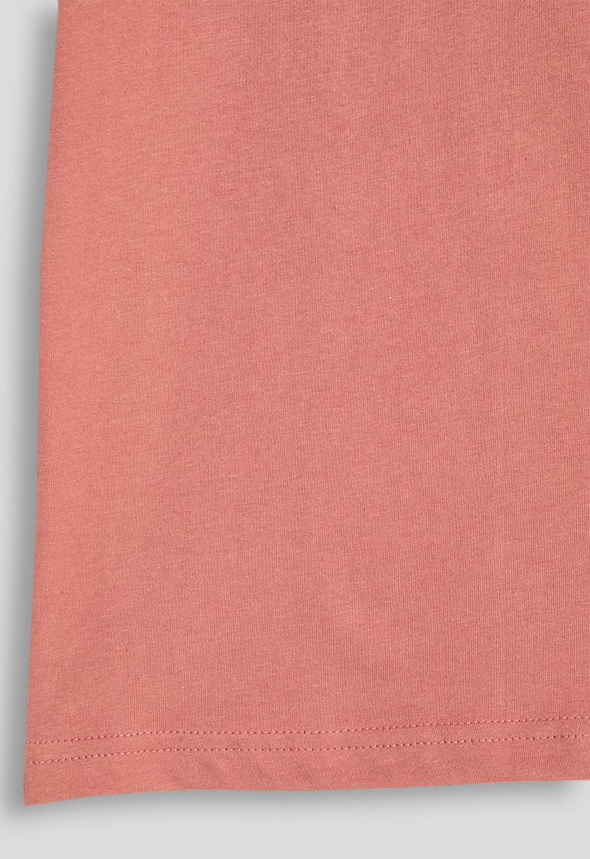POLO - Boys Mpho Patched Pocket Ss Tee - Rosewood
