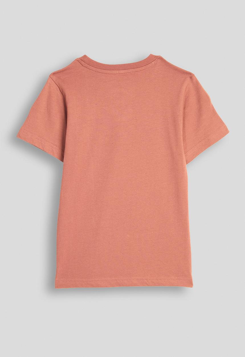 POLO - Boys Mpho Patched Pocket Ss Tee - Rosewood