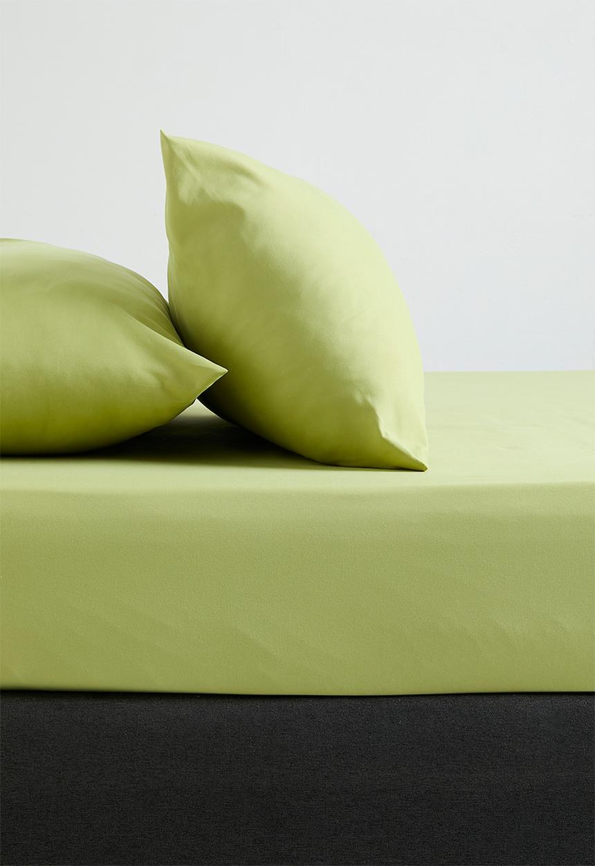 Sixth Floor - Recycled microfibre standard pillowcase set - Medow