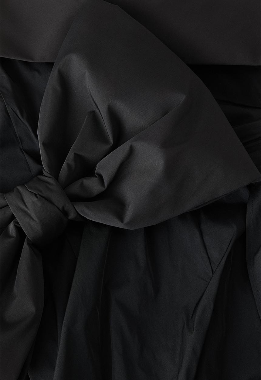 H&M - ELIE SAAB H&M: Bow-detail train dress - black - 1343804001