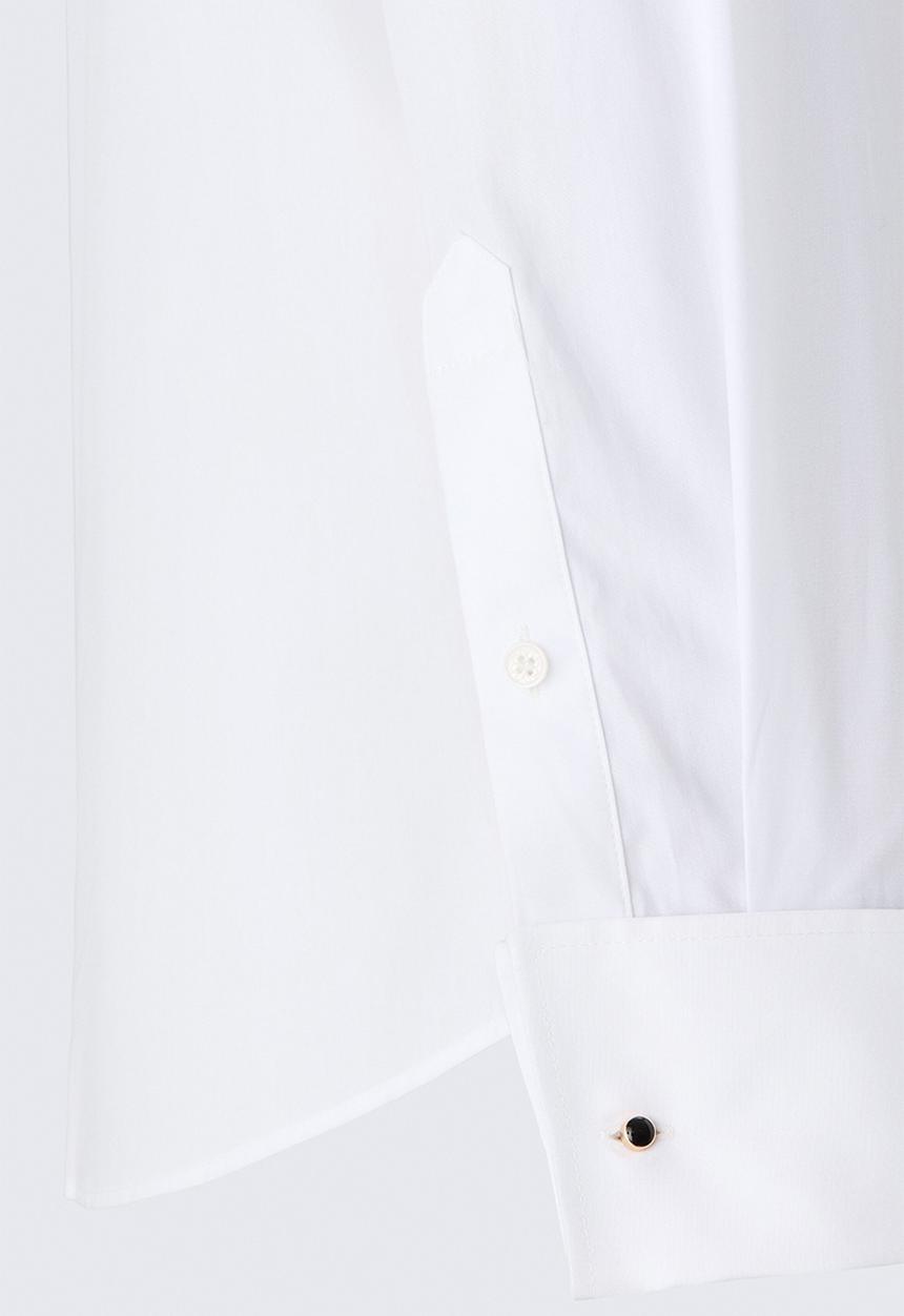 H&M - ELIE SAAB H&M: Cotton tuxedo shirt - white