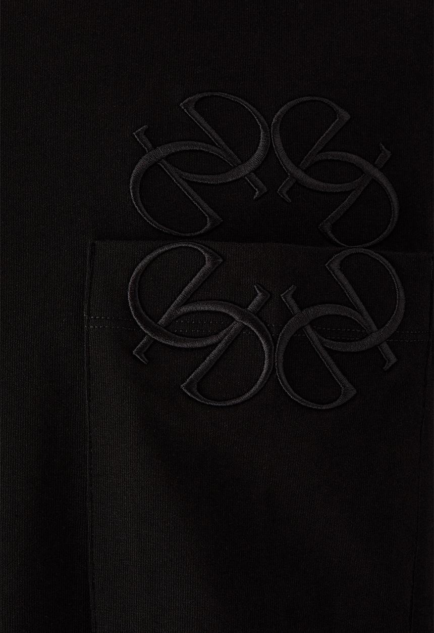 H&M - ELIE SAAB H&M: Embroidered t-shirt - black