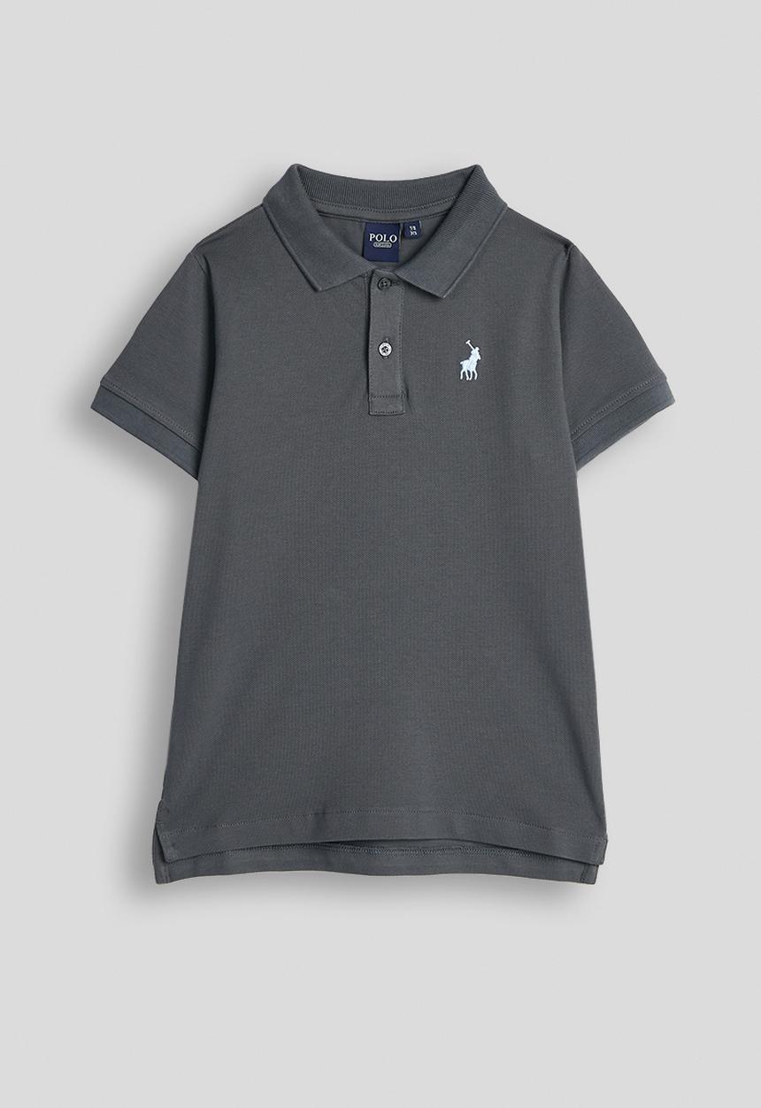 POLO - Boys Austin Ss Golfer - Gunmetal