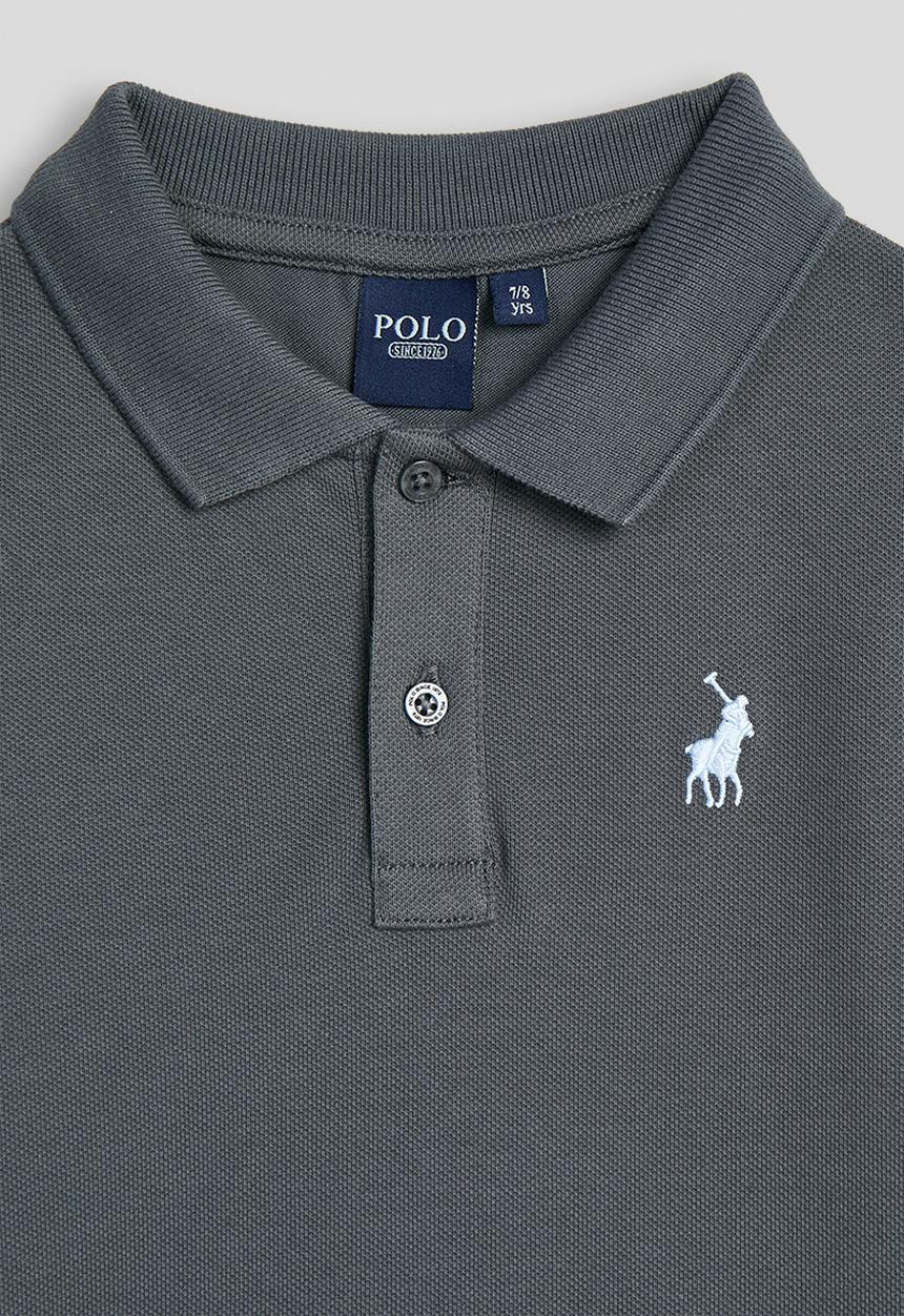 POLO - Boys Austin Ss Golfer - Gunmetal