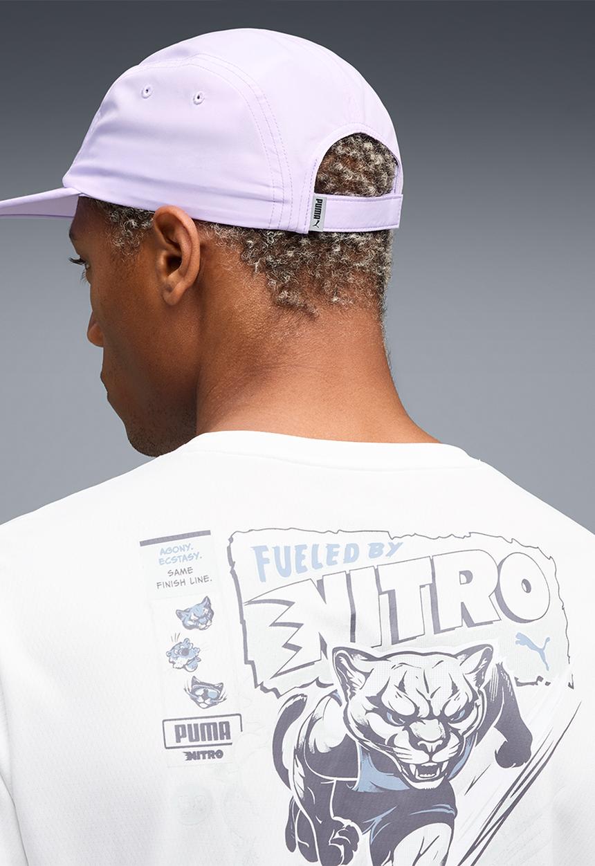 PUMA - Ess Running 5 Panel Cap - Light Lavender