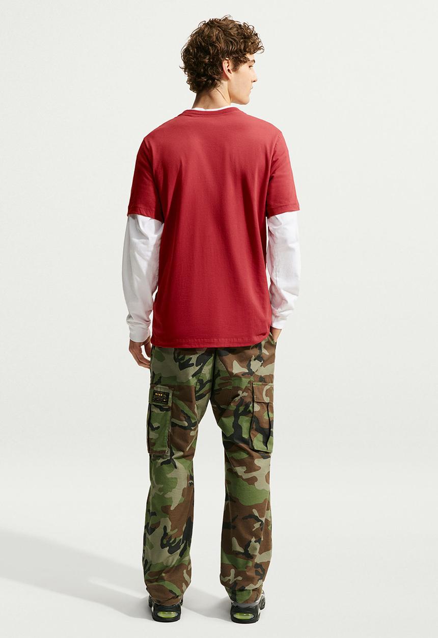 Nike - Nsw Swoosh Tee - Tough Red/White