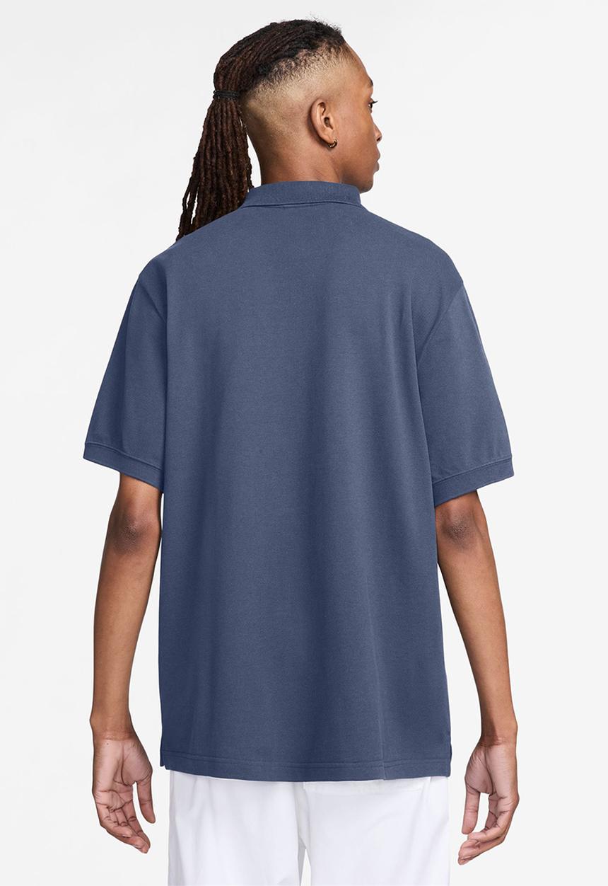 Nike - Club Short-Sleeve Polo Piqué - Diffused Blue/(White)