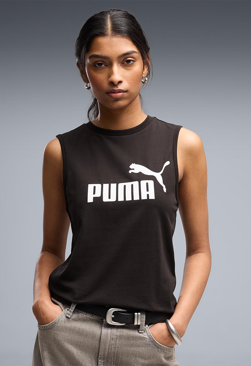 PUMA - Ess No. 1 Logo Slim Tank - Puma Black