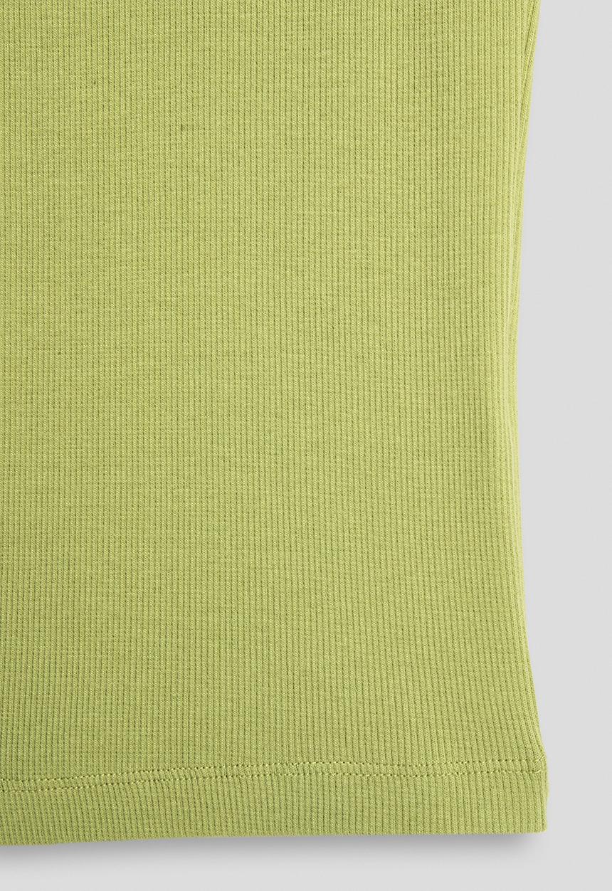 POLO - Girls Anele Rib Tank Top - Green