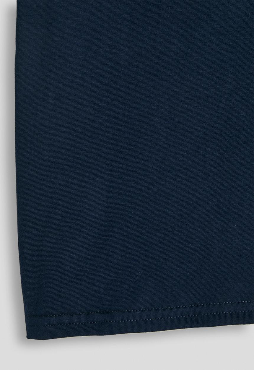 Pop Candy - Slogan drop shoulder tee - navy