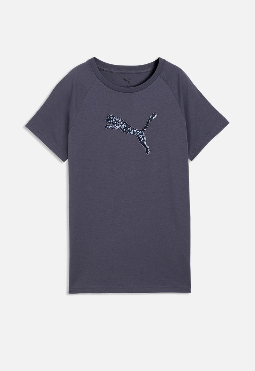 PUMA - Ess Sequins Tee - Inky Depths