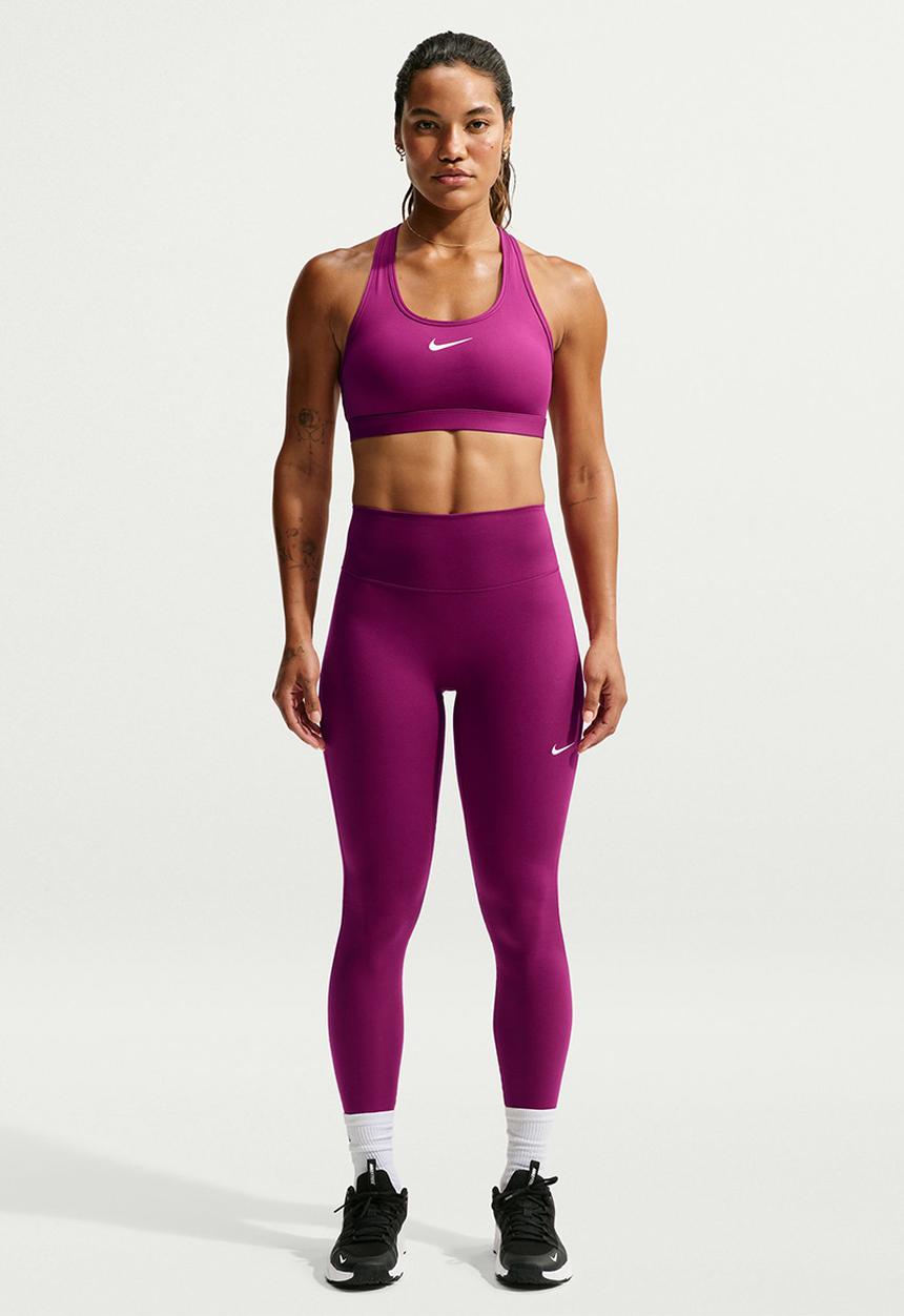 Nike - W Nk Swoosh Med Sports Bra - Trueberry/White