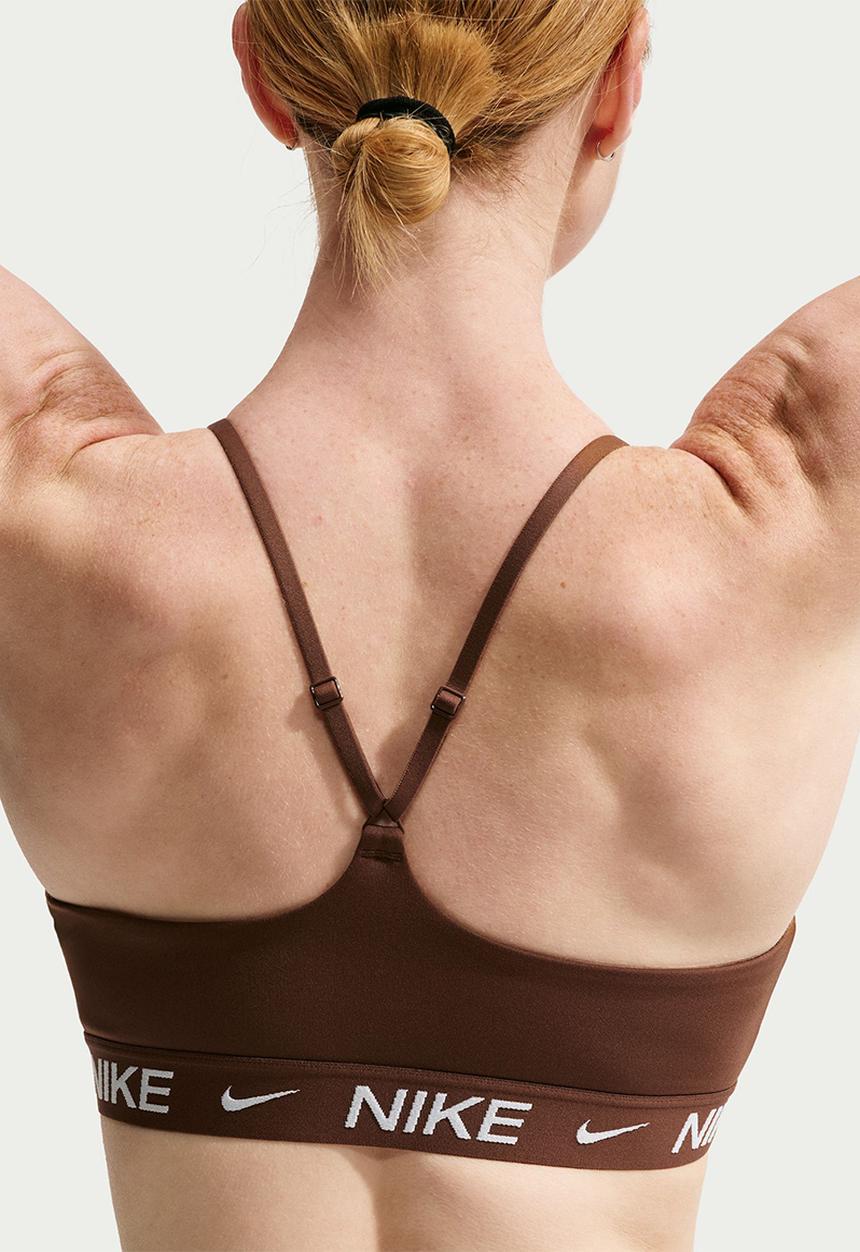 Nike - W Nk Indy Light Support Padded Adjustable Sports Bra - Cacaowow