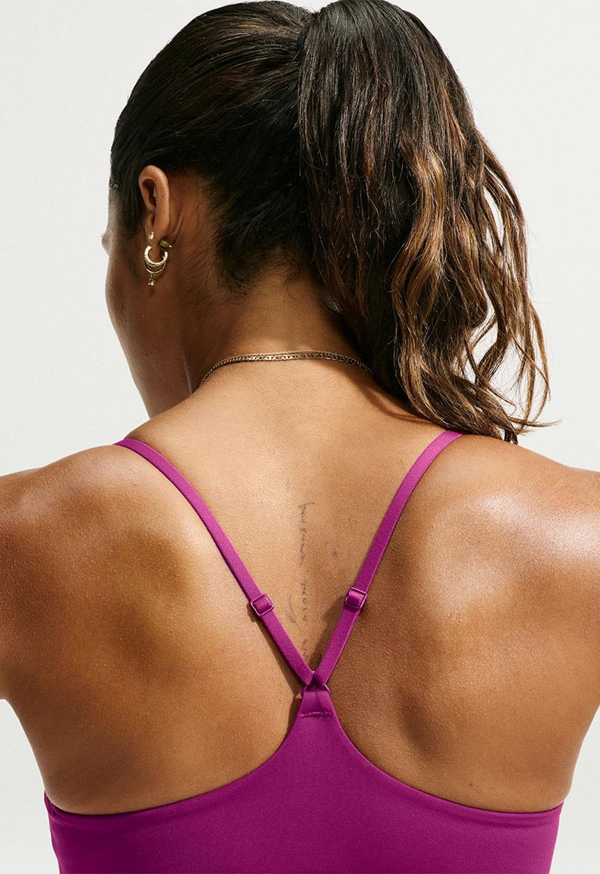 Nike - W Nk Indy Light Support Padded Adjustable Sports Bra - Trueberry