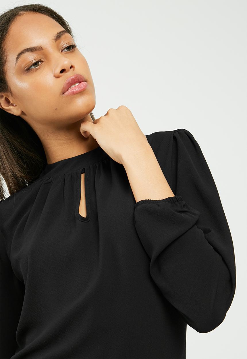 dailyfriday - Keyhole blouse