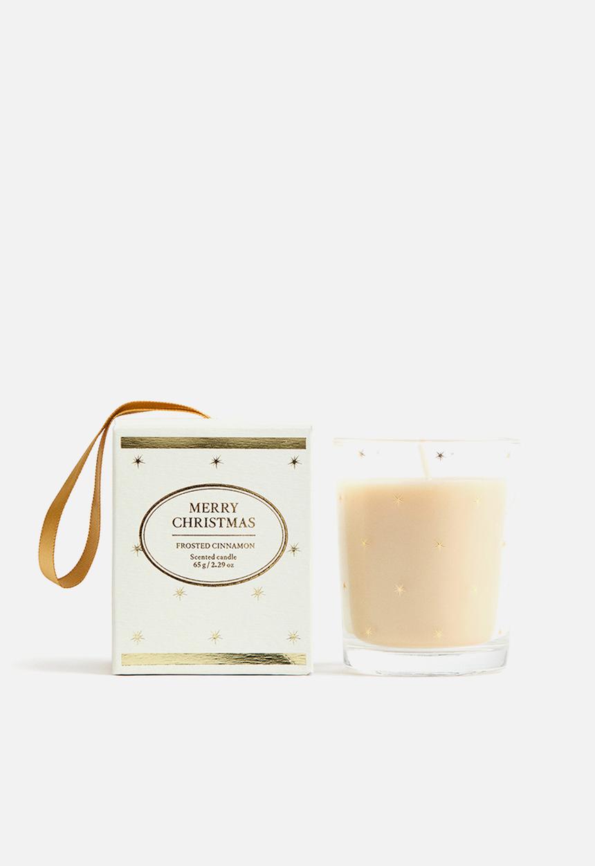 H&M - Scented candle in glass holder - merry christmas