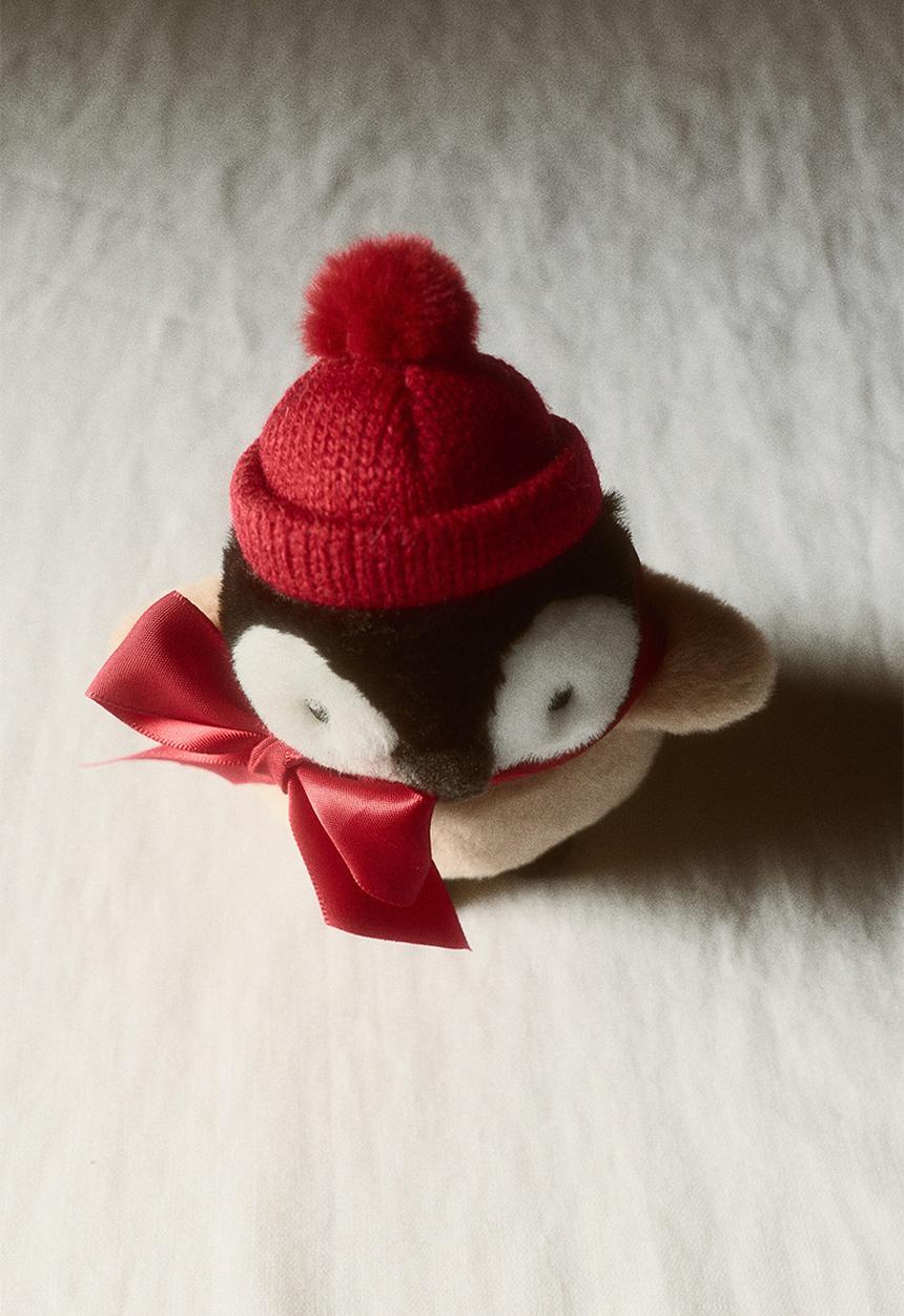 H&M - Christmas soft toy - beige/penguin